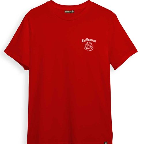 Bee Unusual "Puff" T-shirt Red