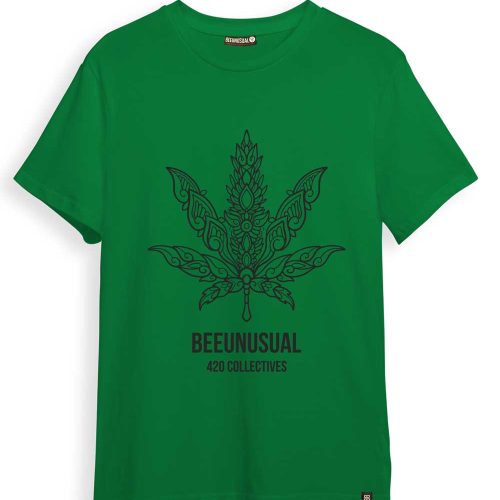 Bee Unusual "Sativa" T-shirt Green