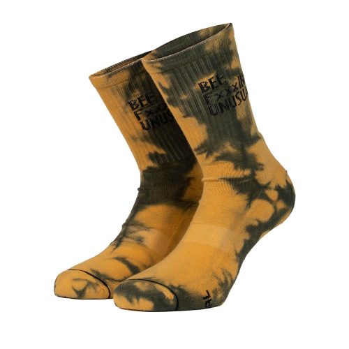 Bee FxxxING UNUSUAL "Tie Dye Issue" socks