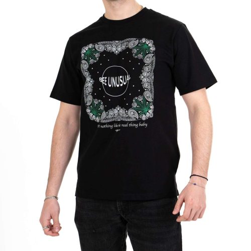 Bee Unusual "Ain't Nothing Like the Real Thing" Heavy Jersey T-Shirt Black