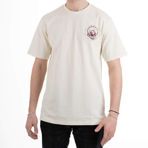 Bee Unusual "Trust No Man" Heavy Jersey T-shirt Off White