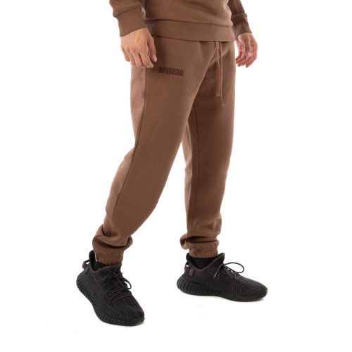 Bee Unusual Monochrome Sweatpants Cocoa Brown
