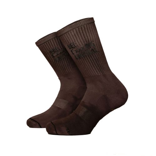 Bee FxxxING Unusual “Tie Dye Issue” socks – D. Brown / Cocoa