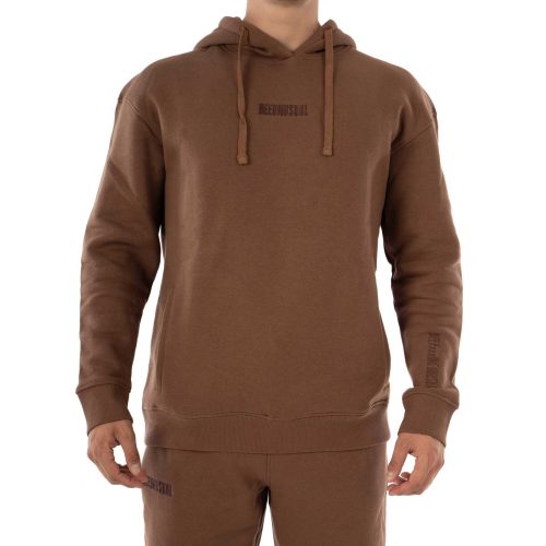 Bee Unusual Monochrome Hoodie Cocoa Brown