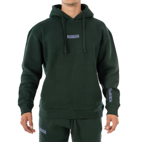 Bee Unusual Monochrome Hoodie Forest Green