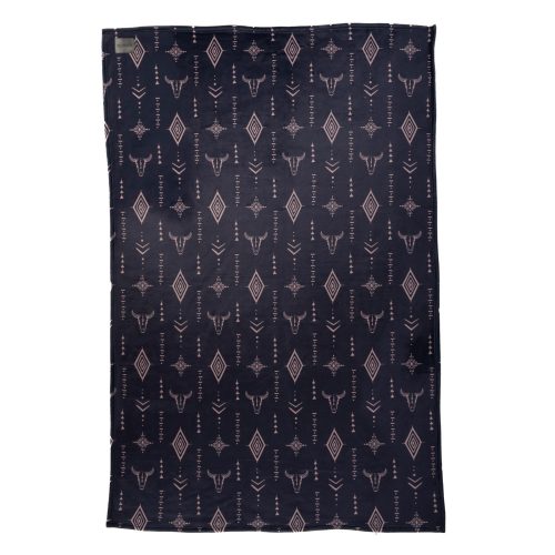 Bee Unusual "There is no place like Home" Super Fleece / Sherpa Blanket 150 x 230 cm