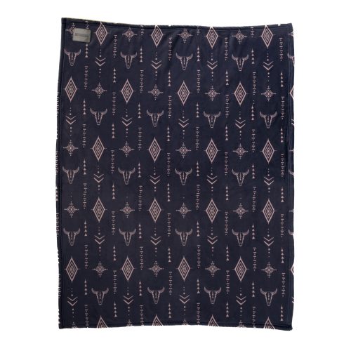 Bee Unusual "There is no place like Home" Super Fleece / Sherpa Throw Blanket 127 x 152 cm