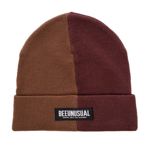 Bee Unusual Duo Tone Beanie Brown/Chocolate