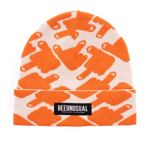 Bee Unusual "Middle Fingers" Beanie