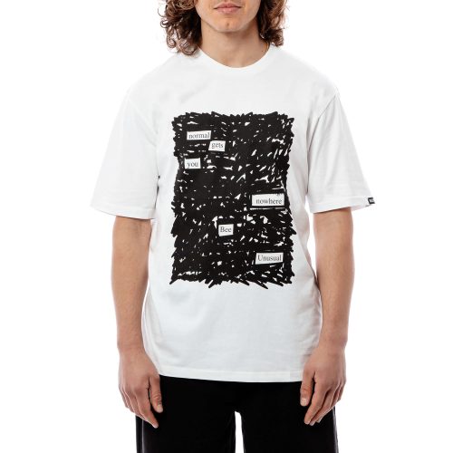 Bee Unusual “Normal gets you nowhere” T-shirt  White