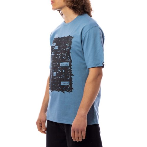 Bee Unusual “Normal gets you nowhere” T-shirt  Blue