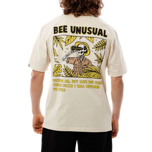 Bee Unusual “ No Fcks Given” T-shirt Almond