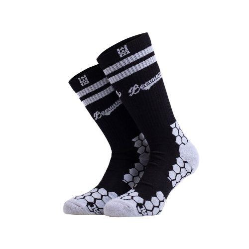 Bee Unusual Performance Basketball Retro Black Socks
