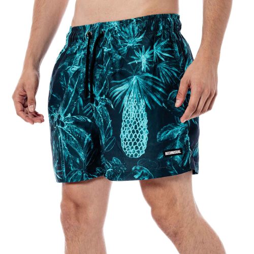 Bee Unusual “Pina Nero” Swim Shorts