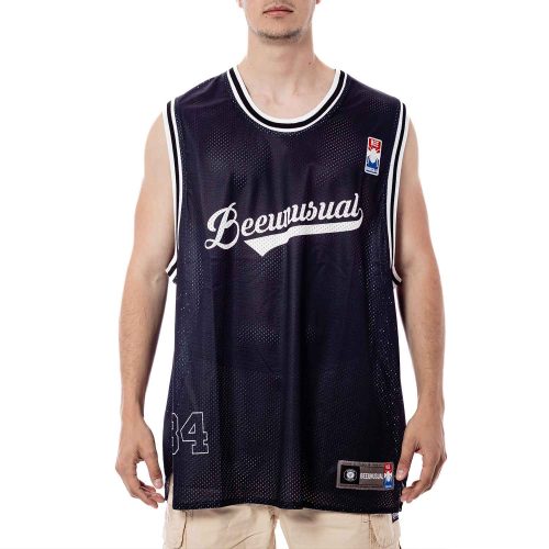 Bee Unusual Mesh Tank Top Black