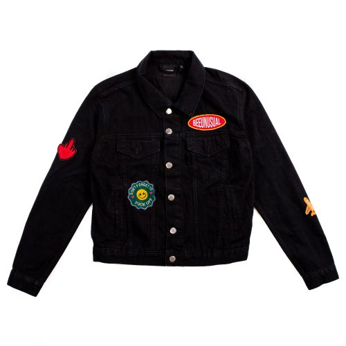 Bee Unusual Feel Good Patchwork Denim Jacket