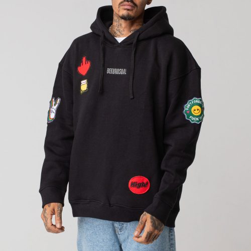 Bee Unusual Limited Feel Good Hoodie Black