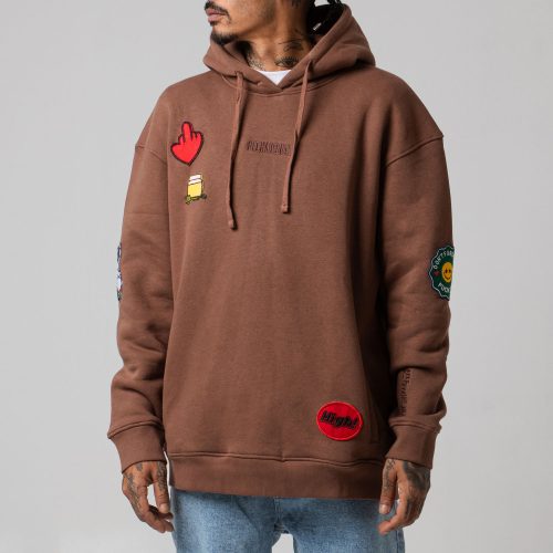 Bee Unusual Limited Feel Good Hoodie Brown