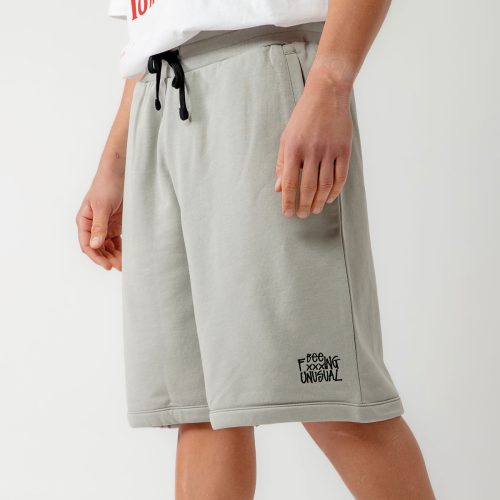 Bee Unusual  "FxxxING Unusual" FT Shorts Neutral Grey