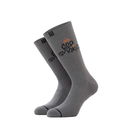 Bee Unusual ”God Smokes” Grey Socks