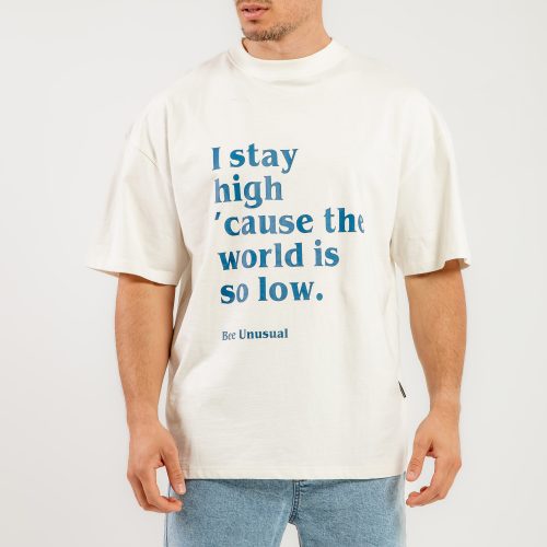 Bee Unusual " Kite " Oversized T-shirt Off White