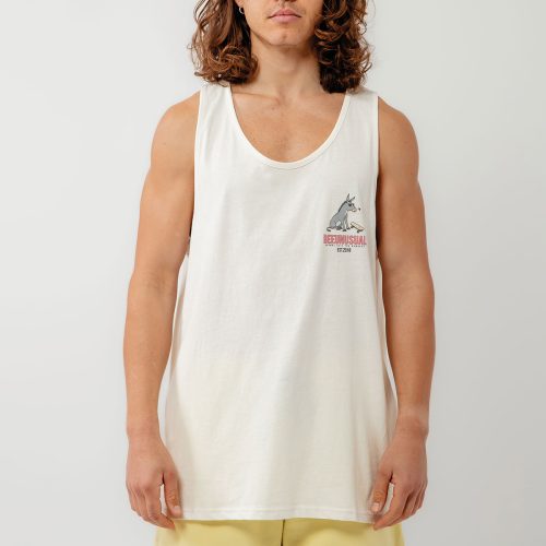 Bee Unusual " Break Free " Tank Top White