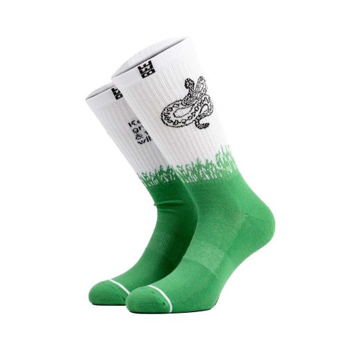 Bee Unusual ”Keep Your Grass Low” Combed Socks