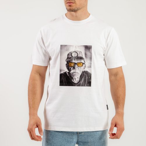 Bee Unusual ”Il Capitano” Relaxed T-shirt White