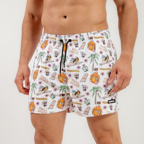 Bee Unusual “Chill Beach” Swim Shorts