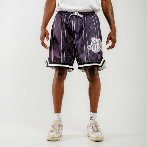 Bee Unusual " Retro"  Basketball Shorts Black