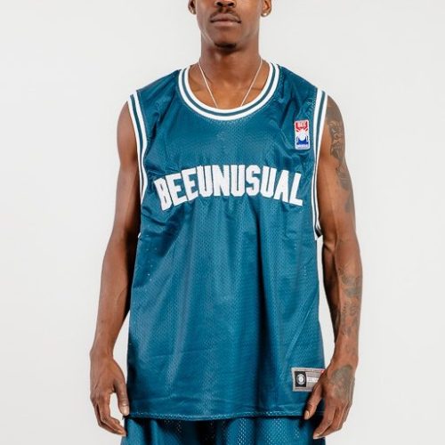Bee Unusual " Unusual " Basketball Tank Blue