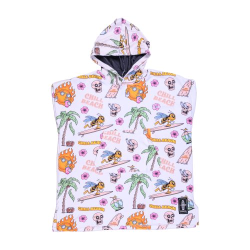 Bee Unusual " Chill Beach " Changing Poncho Kids