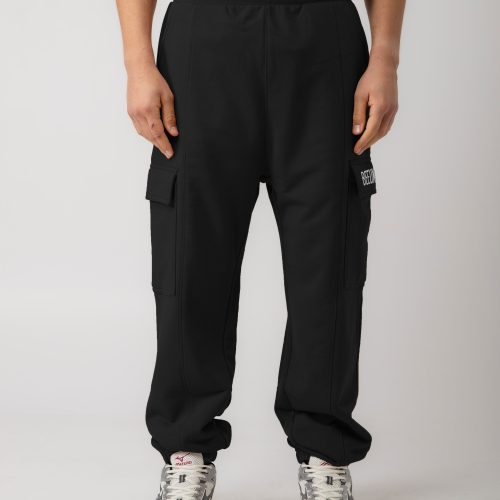 Bee Unusual Cargo Sweatpants Black