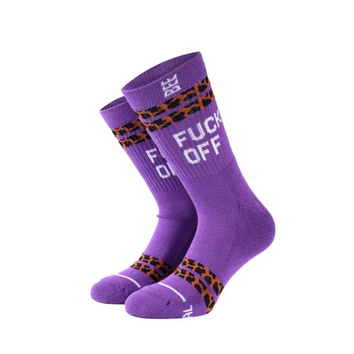 Bee Unusual " Fck Off Limited Edition " OG Purple Socks